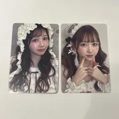仲川瑠夏　LARMEフェス トレカ2枚セット