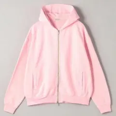 BEAUTY&YOUTH パウダーウォッシュ スウェット ジップパーカー XL