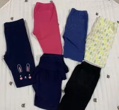 ユニクロ　ベビーレギンス　80 6点セット