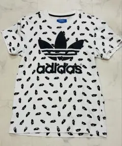 adidas Originals ドット柄 トレフォイルロゴ Tシャツ - メルカリ