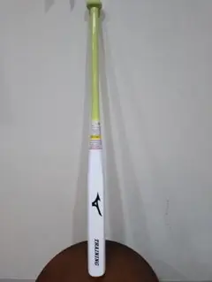 Mizuno トレーニングバット ホワイト/ライム 約84cm