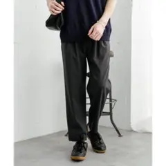 【新品未使用】SENSE OF PLACE　ダブルタックテーパードパンツ