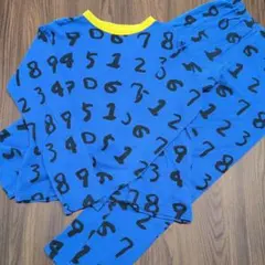 MARKEY'S パジャマ 数字柄 ブルー(130)のサムネイル