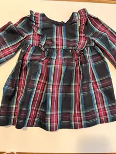 GAP チェック柄ワンピース 6-12ヶ月