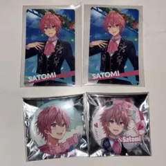 すとぷり さとみ さとみくん 缶バッチ トレカ