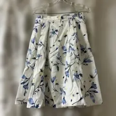 Apuweiser-riche フラワープリント フレアスカート サイズ2