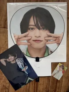 timelesz タイムレス 猪俣周杜 3点セット✨うちわ トレカ ファイル