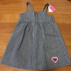 SISTER JENNIストライプ ノースリーブワンピース 130