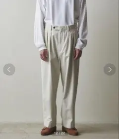 Steven Alan ベリーマエックス ツープリーツ ドレス トラウザーズ