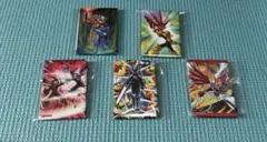 カプくじ ロックマンエグゼ E賞 スクエア缶バッジ 5点