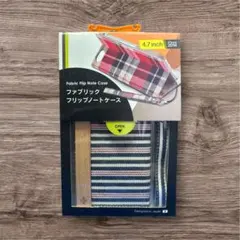 iPhone6/6s ファブリックフリップノートケース カバー 手帳型 新品