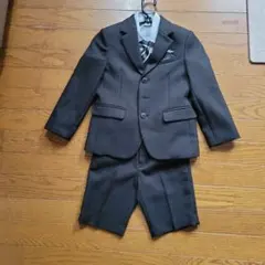 キッズ フォーマルスーツ ブラック 115cm