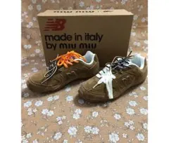 短期出品 MIUMIU NewBalance530SL 38スエードスニーカーのサムネイル