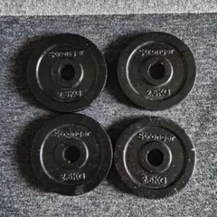 ダンベルプレート 5kg 2枚 2.5kg 4枚 計20kgセット - メルカリ