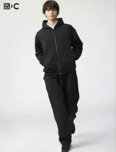 UNIQLO Ｃブラック スウェットパンツ Mサイズ