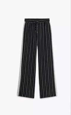 ZARA ストライプ柄パラッツォパンツ 7484/021 2025年最新】パラッツォパンツ zaraの人気アイテム - メルカリ