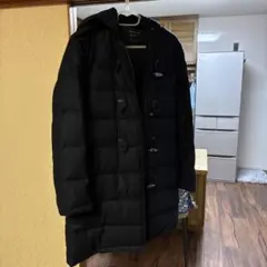 ネイビー ダウンジャケット フード付き