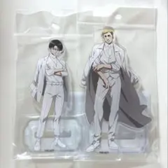 進撃の巨人 リヴァイ エルヴィン アクリルスタンド ホワイトコーデ アクスタ
