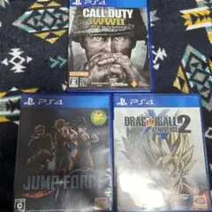 PS4 ゲームソフト 3本セット