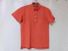 104190 ルコックスポルティフゴルフ　ポロシャツ　オレンジ　L