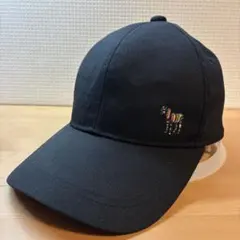 よ*け様 PS Paul Smith ゼブラロゴ キャップ ブラック 黒 フリーのサムネイル
