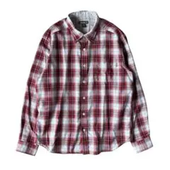 Eddie Bauer コットン/ポリ チェックシャツ M y2k