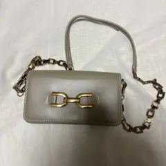 ZARA カーキ　ショルダーバッグのサムネイル