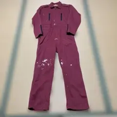 バーガンディ つなぎ