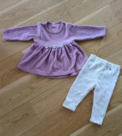 petit main トップス レギンス セット 80サイズ