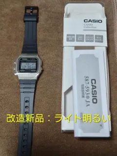 【改造品・新品未使用】デジタル腕時計　チープカシオF91風