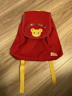 【新品未使用】ミキハウス　ベビー　リュック　くま