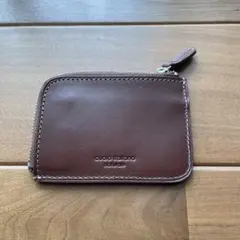 最終お値引きセール⭐︎本革　ファスナー付き小銭入れ　カード入れ付き　新品未使用