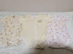 ベビー 半袖肌着 3枚セット 60 70 美品 まとめ売り