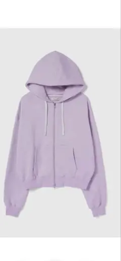 シールームリンLight Cotton Sweat Zip フーディーラベンダーのサムネイル