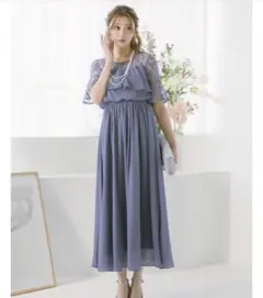 Retica パーティ オケージョン ブルーグレー レース Mサイズ