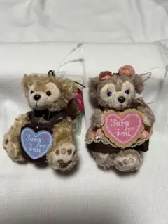 ⑳☆新品・未使用☆ダッフィー シェリーメイ　ぬいぐるみストラップ　①