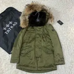 高級Rライン✨TATRAS CUSNA✨ミリタリーダウンコート リアルファー 