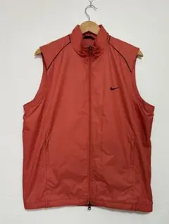 NIKE GOLF ベスト L FIT STORM 防風 メッシュ オレンジ