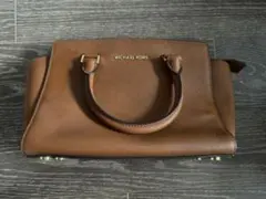 MICHAEL KORS ブラウン ハンドバッグ　ジョルダーバック