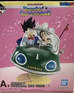 一番くじドラゴンボールスナップコレクション2☆A賞 孫悟空&チチ フィギュア