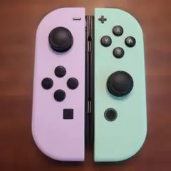 Nintendo Switchジョイコン　パステルパープル/パステルグリーン