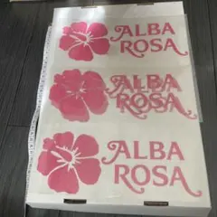 ラメ入り！？ALBA ROSA アイロンプリントシート 2枚セット