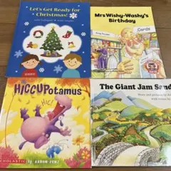 値下げ　英語絵本 4冊セット 読み聞かせ 多読　CD付き　まとめ売り