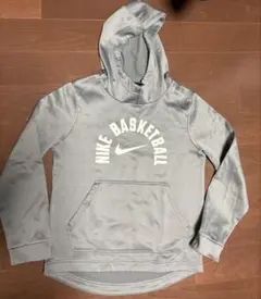 Nike DRI-FIT バスケットボールパーカー グレー　子供用Ｌサイズ