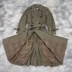 希少 並行輸入 正規バーバリーズ ヴィンテージ トレンチコート ノバチェック