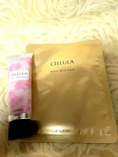 チェルラー　モイストリッチマスク　 ＆ハンドクリームローズブーケ