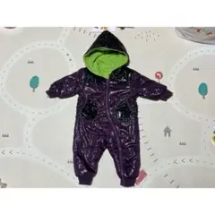 ベビー　ベビー服　ジャンプスーツ　カバーオール　冬　防寒　80cm