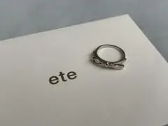 ete リボンリング　7号のサムネイル
