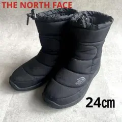 THE NORTH FACE ヌプシ ブーティ ブラック 24cm スノーブーツ