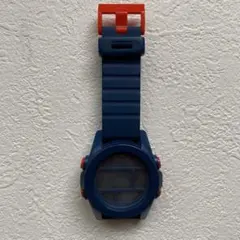 NIXON THE UNIT デジタル腕時計 ネイビー×オレンジのサムネイル